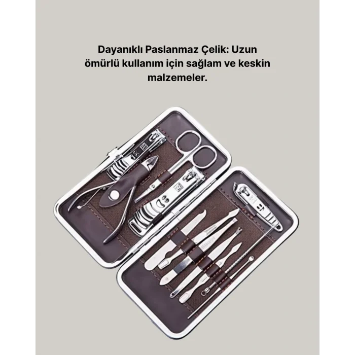 Taşınabilir Çok Fonksiyonlu Kişisel Bakım Seti El ve Ayak İçin