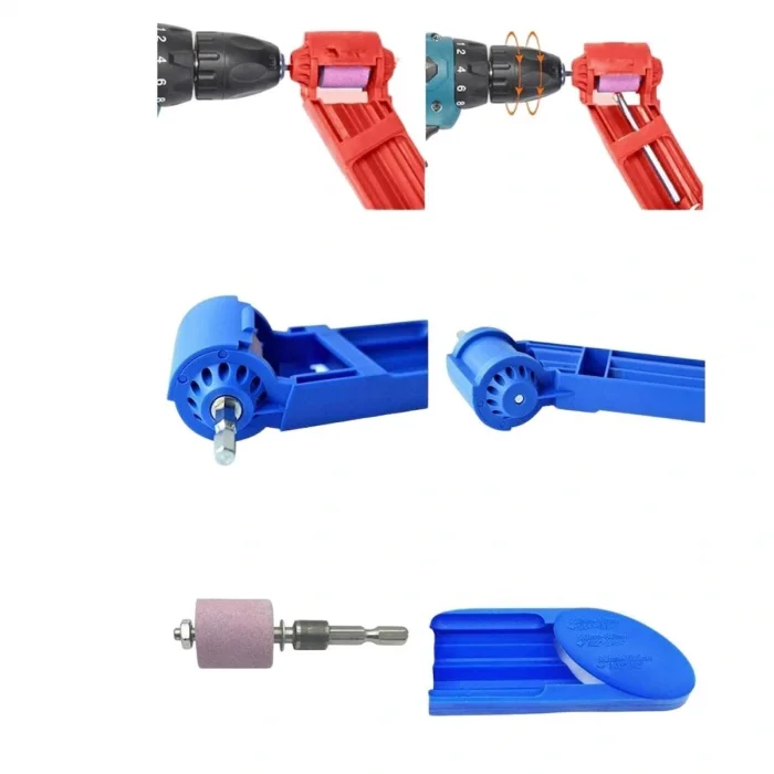 Taşınabilir Kullanımı Kolay Hafif Matkap Ucu Bileyici Matkap Ucu Bileme Keskinleştirme Aparatı (5047)