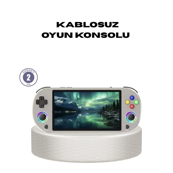 Taşınabilir Retro Oyun Konsolu – 5 İnç IPS Ekranlı, 3000 mAh Şarjlı, HD Destekli