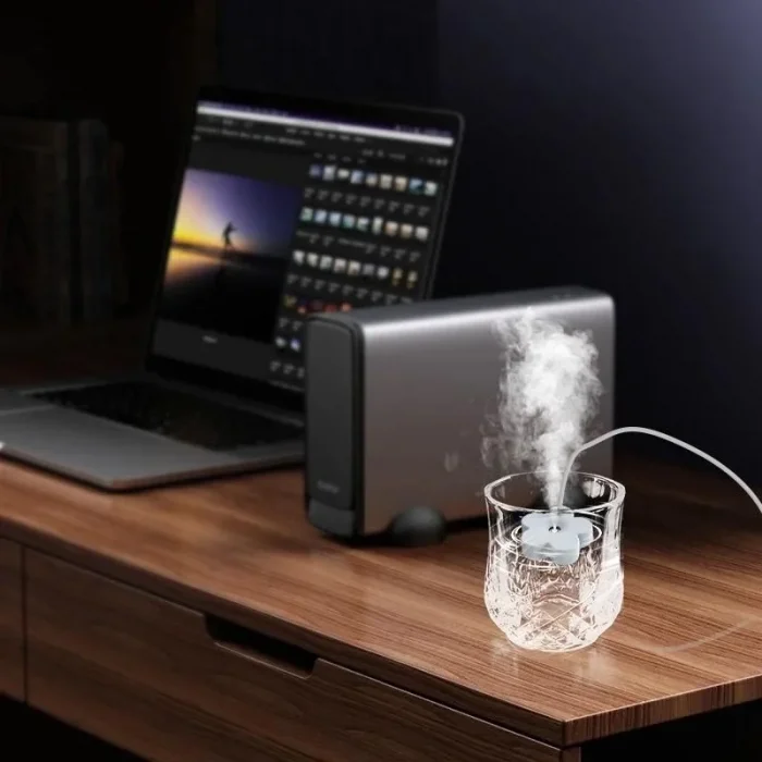 Taşınabilir USB Şarjlı Mini Hava Nemlendirici Her Yerde Taze ve Nemli Hava