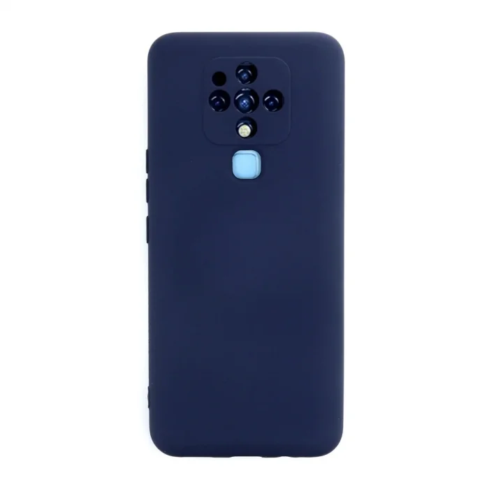 Tecno Camon 16 Kılıf Nano İçi Kadife Silikon - Lacivert