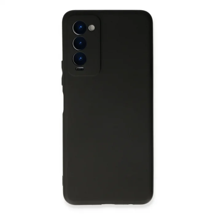Tecno Camon 18 Kılıf First Silikon - Siyah