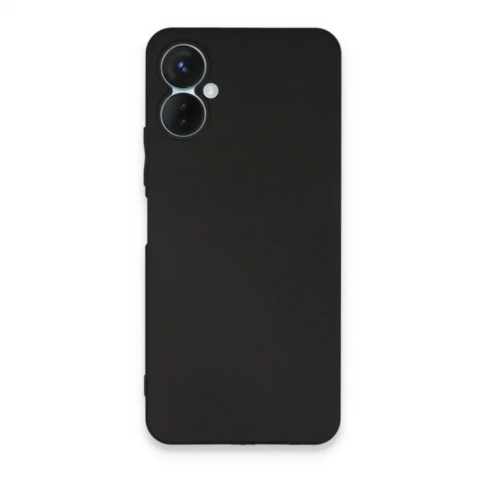 Tecno Spark 9 Pro Kılıf First Silikon - Siyah