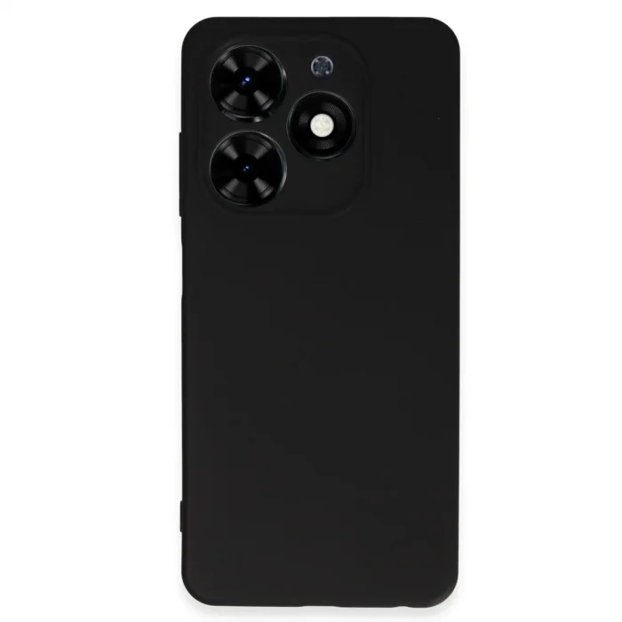 Tecno Spark Go 2024 Kılıf First Silikon - Siyah
