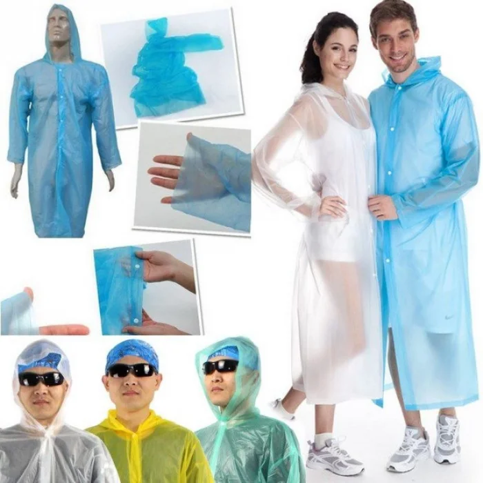 Tek Kullanımlık Çıtçıtlı Yağmurluk (5047)