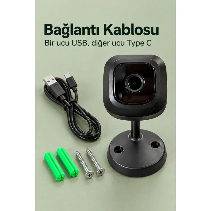 Telefondan İzlenebilen Standlı WiFi Kamera