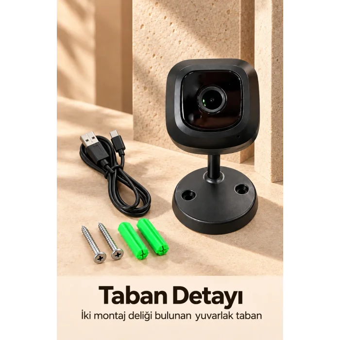 Telefondan İzlenebilen Standlı WiFi Kamera