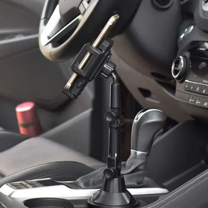 Teleskopik Araç Bardak Yerine Giren Telefon Tutucu (5047)