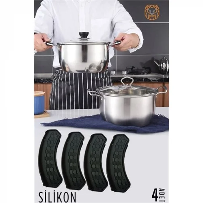 Tencere Tutucu Silikon 4 ADET 720172