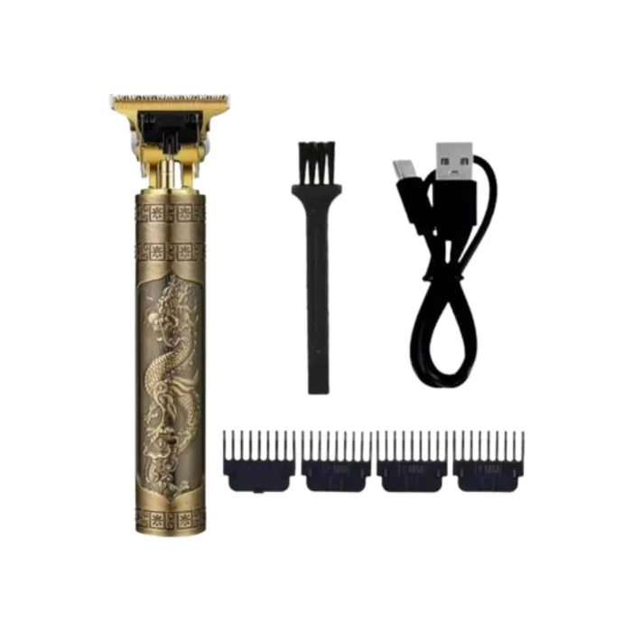 Tıraş Makinesi Şarjlı Çizik Tıraş Paslanmaz Çelik lı 4 Taraklı