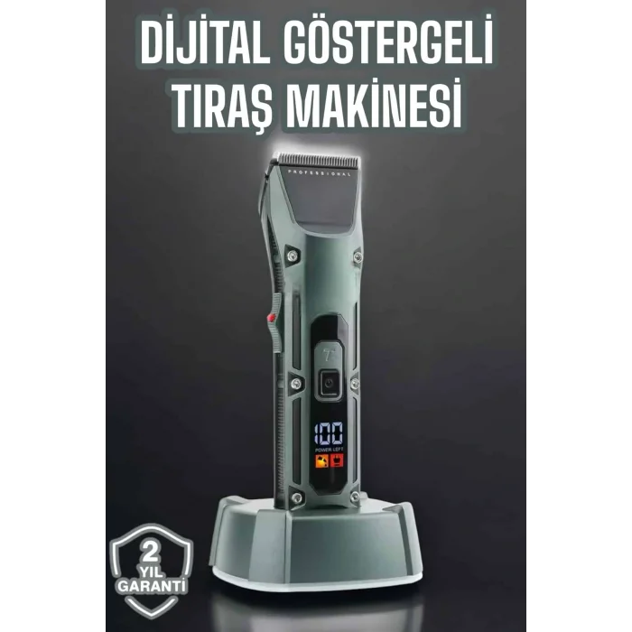 Tıraş Makinesi Uzun Pil Ömrü Şarjlı Günlük Tıraş Makinesi