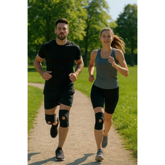 Topuk Çorabı 2li Sağ Sol+ Medical Patella Destekli Dizlik + Termojel – Ortopedik Destek Seti