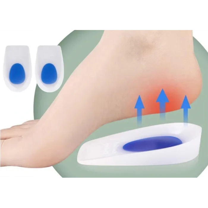 Topuk Silikonu Mavi Beyaz Küçük Boy Kadın (5047)