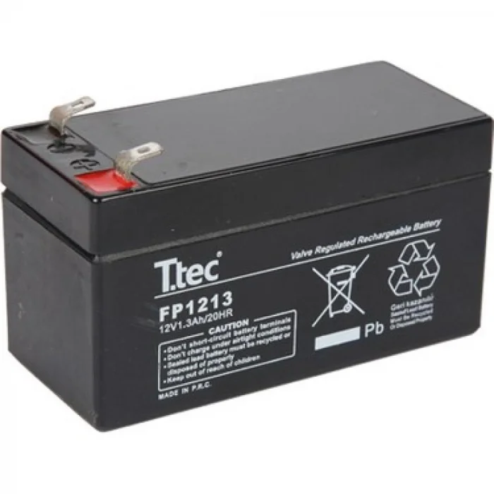TTEC 12V 1.3 AH Kuru Bakımsız Akü