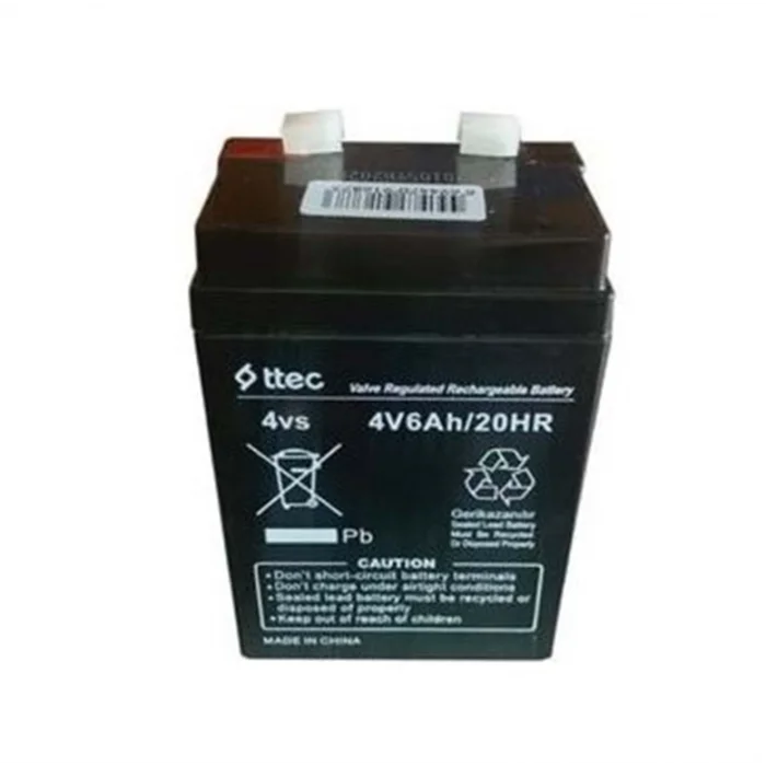 TTEC 4V 6 AH Kuru Bakımsız Akü