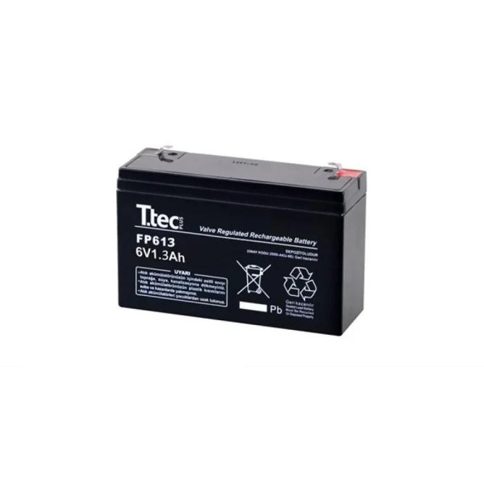 TTEC 6V 1.3 AH Kuru Bakımsız Akü