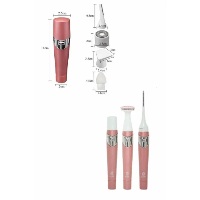 Tüm Cilt Tipleri Için 3 Başlıklı Yüz Çene Kıl Tüy Alma Tüm Cilt Tiplerine Uygun