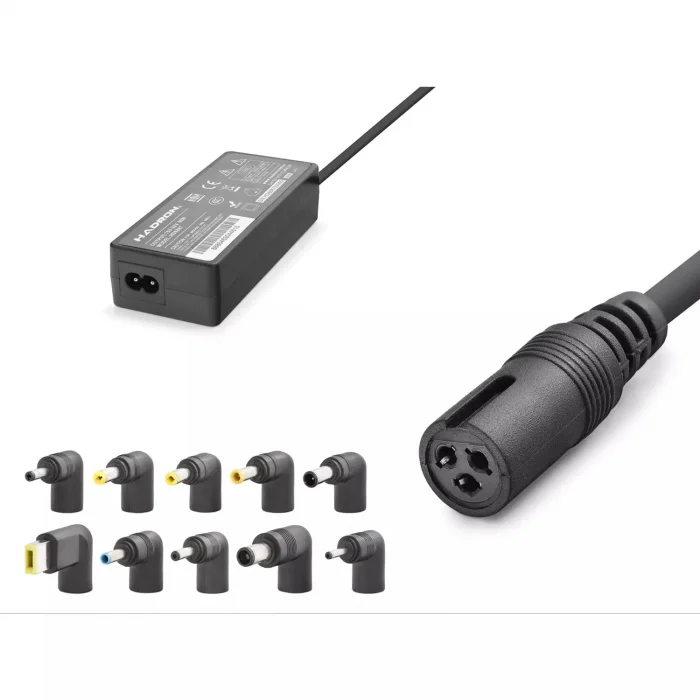 Tüm Laptoplara Uyumlu Universal Laptop Adaptörü 15-24V 90W 10 Ayrı Uç