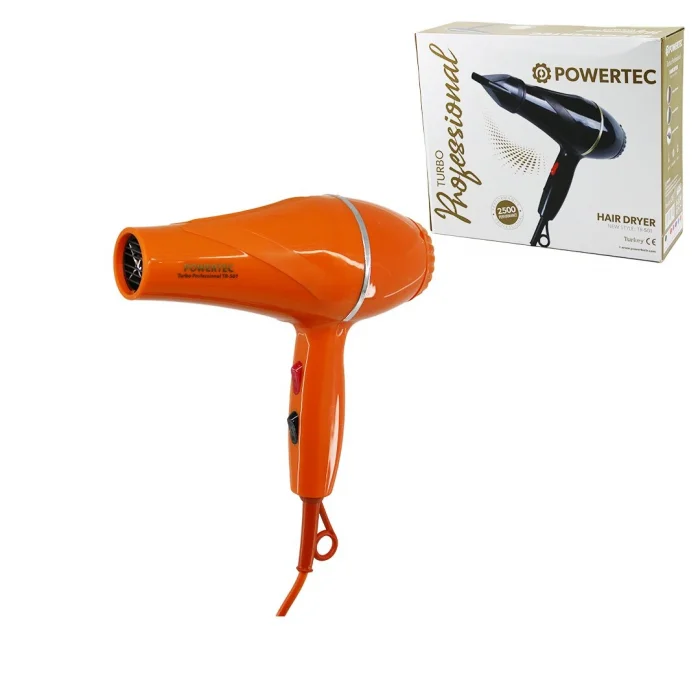 TURUNCU SAÇ KURUTMA - FÖN MAKİNESİ 2500W PERFORMANS TR-501 (5047)