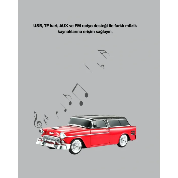 TWS Destekli FM Radyo ve USB Girişli Hoparlör