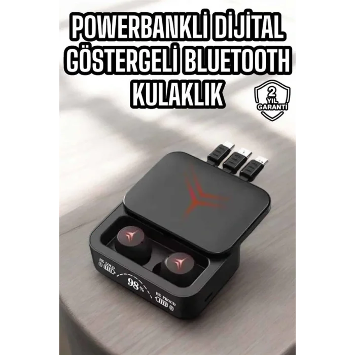 Ucuz ve Kaliteli Bluetooth Kulaklık TWS Çoklu Şarj Girişi Yüksek Ses Kaliteli