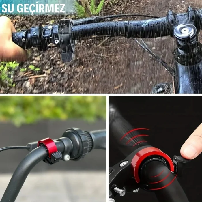 Ultra-Yüksek Sesli Alüminyum Alaşımlı Bisiklet Zili (5047)