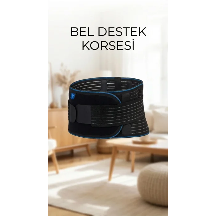 Unisex Ayarlanabilir Nefes Alabilir Ortopedik Bel Destekli Çalışma Korsesi