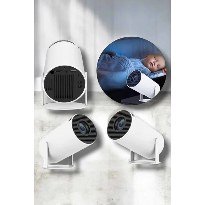 USB ve Kablosuz Bağlantı Özellikli 5000 Saat Ampul Ömürlü Projeksiyon