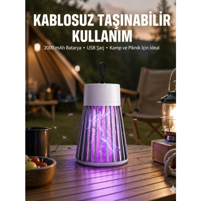 Uzun Ömürlü Bataryalı Taşınabilir Böcek Kovucu