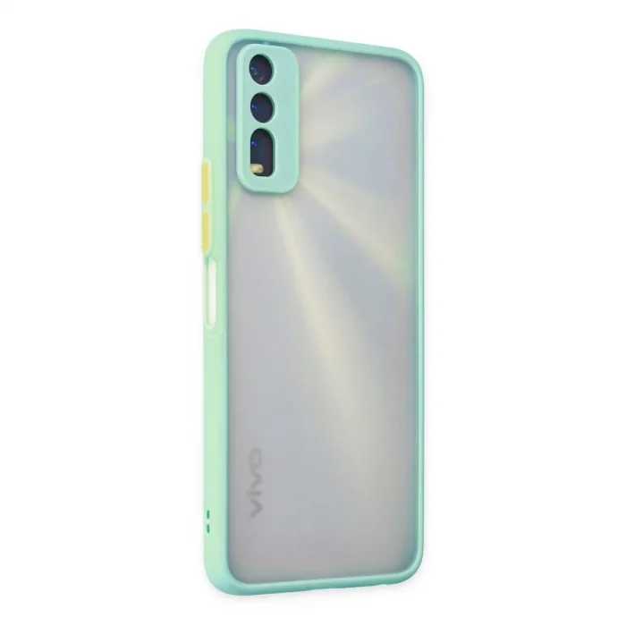 Vivo Y11s Kılıf Montreal Silikon Kapak - Turkuaz