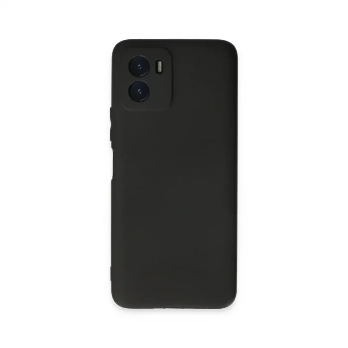 Vivo Y15s Kılıf First Silikon - Siyah