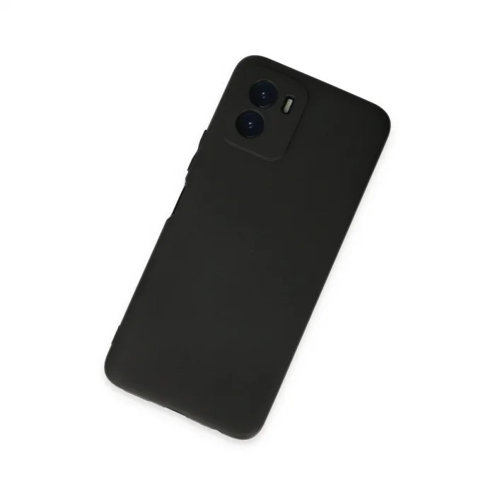 Vivo Y15s Kılıf First Silikon - Siyah