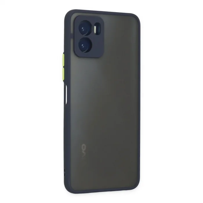 Vivo Y15s Kılıf Montreal Silikon Kapak - Lacivert