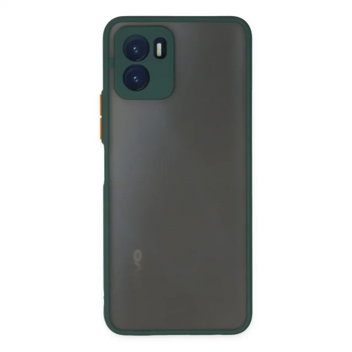 Vivo Y15s Kılıf Montreal Silikon Kapak - Yeşil