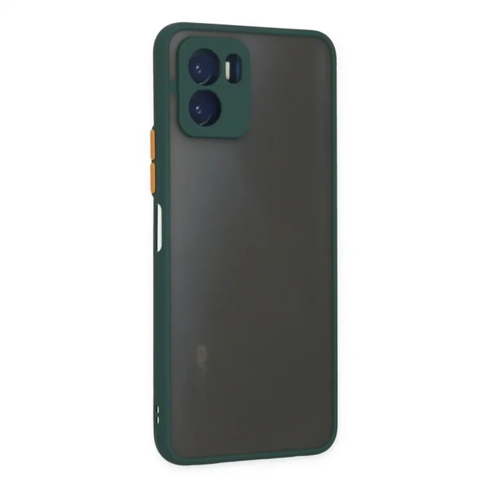 Vivo Y15s Kılıf Montreal Silikon Kapak - Yeşil