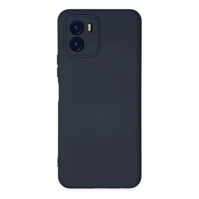 Vivo Y15s Kılıf Nano İçi Kadife Silikon - Lacivert