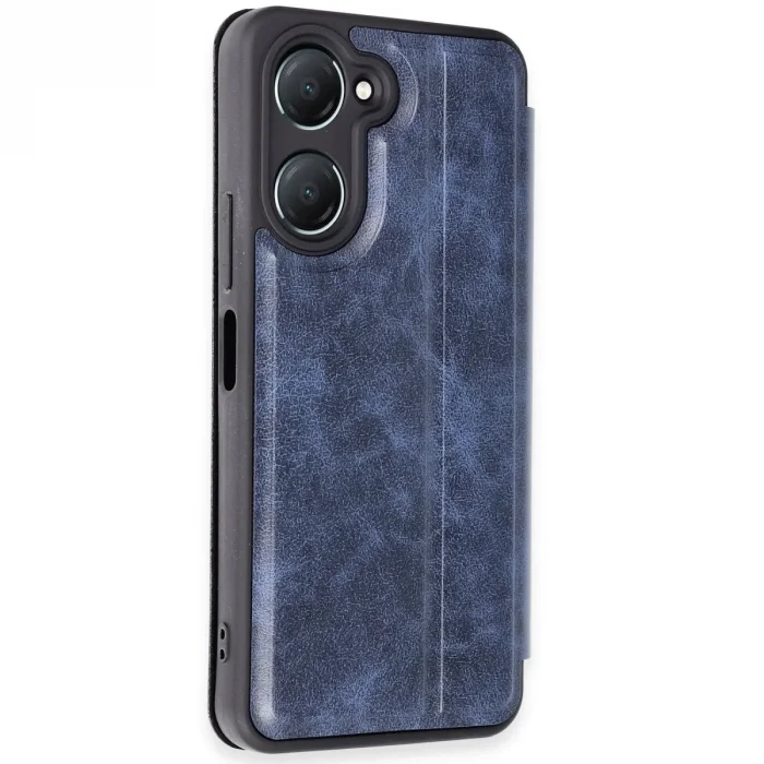 Vivo Y18 Kılıf Flip Cover - Lacivert