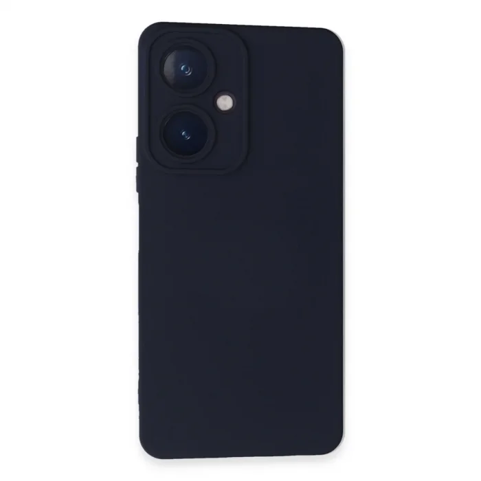 Vivo Y27 Kılıf Nano İçi Kadife Silikon - Lacivert