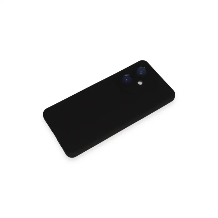 Vivo Y27 Kılıf Nano İçi Kadife Silikon - Siyah