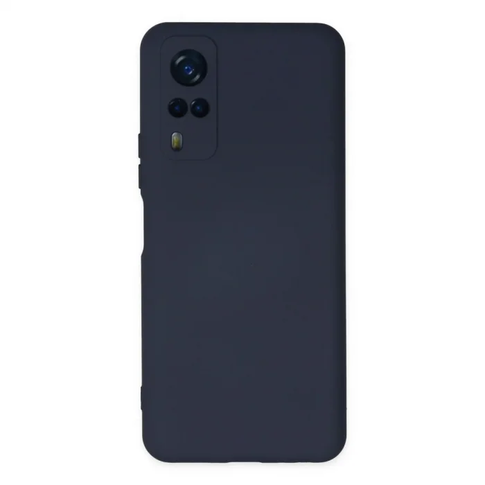 Vivo Y53s Kılıf Nano İçi Kadife Silikon - Lacivert