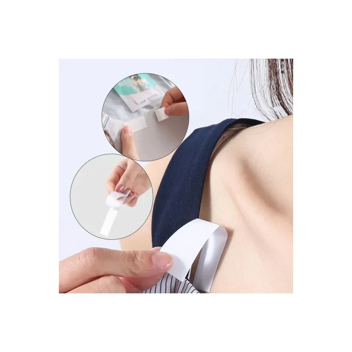 Vücut Ve Kıyafet Için Çift Taraflı Sabitleme Dekolte Abiye Gelinlik Elbise Sütyen Bantı