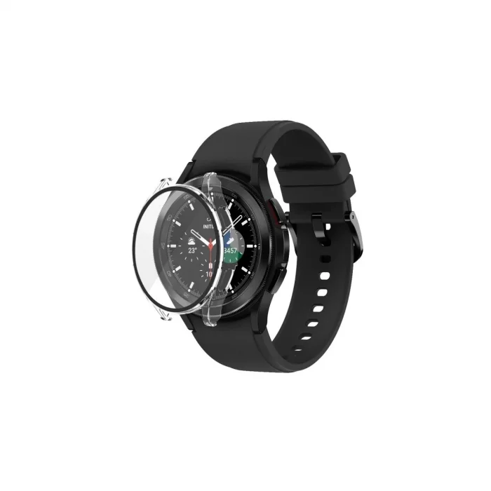Watch 5 44mm Wall Camlı Kasa Ekran Koruyucu - Şeffaf