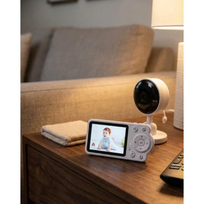 WiFi Gerektirmeyen Dijital Şifrelemeli Bebek Monitörü