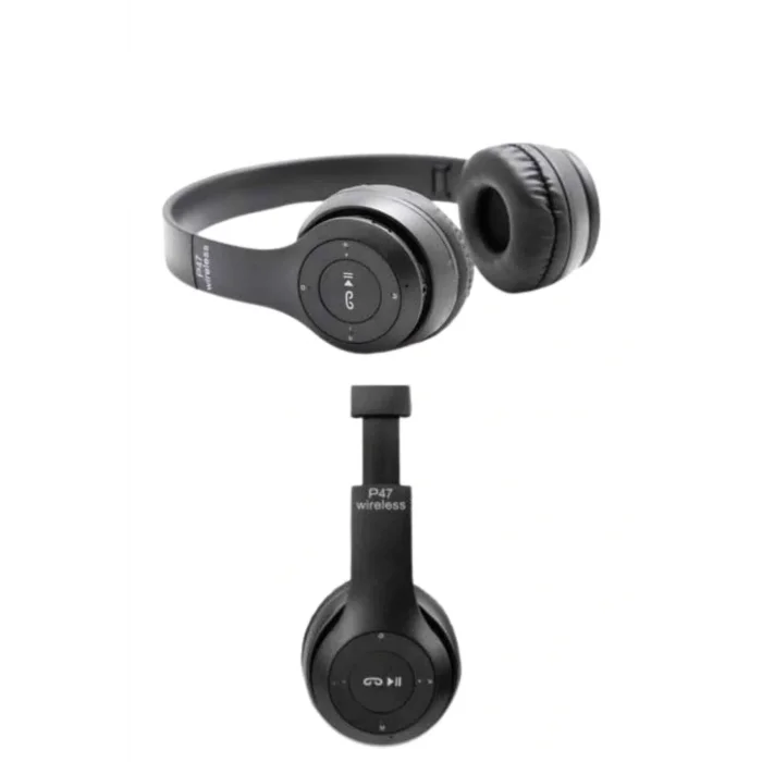 Wireless 5.0 Bluetooth Kablosuz Kulaklık ANC Özellikli Kulak Üstü Ayarlanabilir