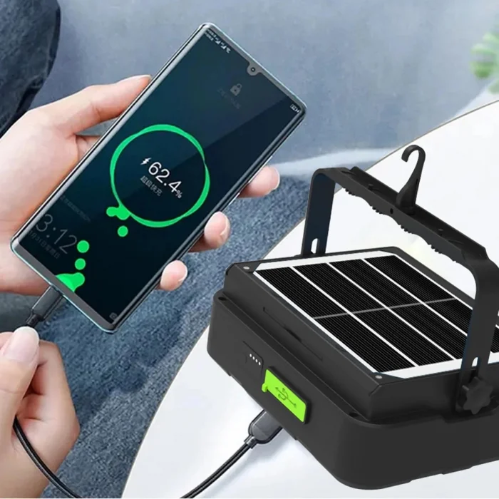 Wison 150W Güneş Enerjili Solar Kamp Feneri&amp;Projektör (WS-5570)