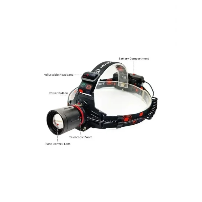 Ws-2080 Profesyonel Kafa Lambası 3000 Lümen 40 Watt (5047)