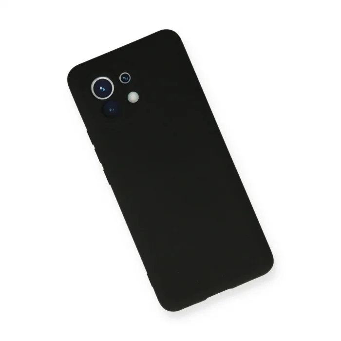 Xiaomi Mi 11 Kılıf Nano İçi Kadife Silikon - Siyah