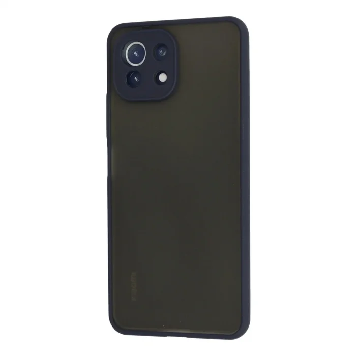 Xiaomi Mi 11 Lite Kılıf Montreal Silikon Kapak - Lacivert