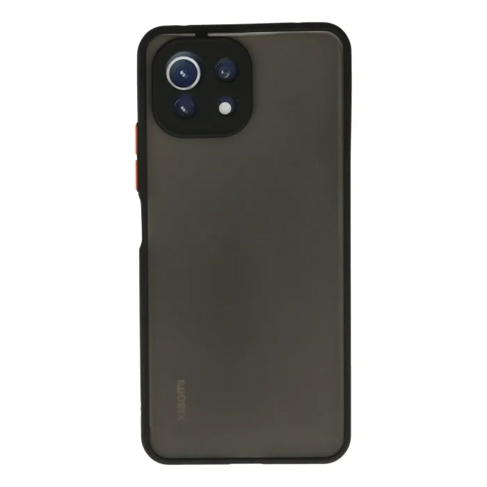 Xiaomi Mi 11 Lite Kılıf Montreal Silikon Kapak - Siyah