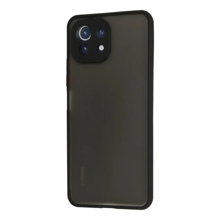 Xiaomi Mi 11 Lite Kılıf Montreal Silikon Kapak - Siyah